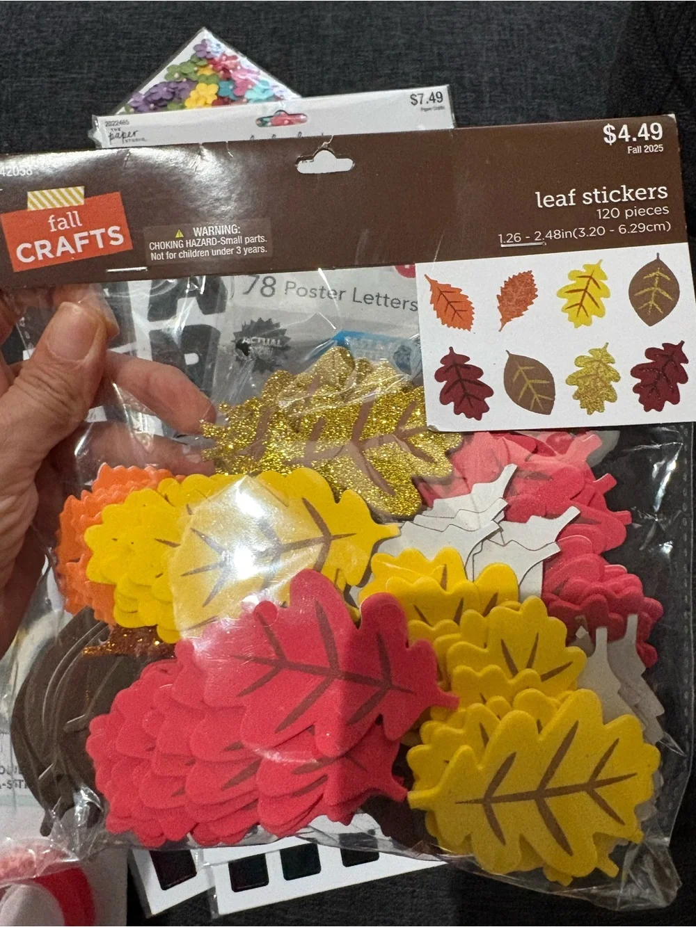Arts and crafts supplies, students teachers